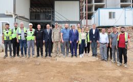 Valimiz Mükerrem Ünlüer, Baykar Toplu Konutları Ve Önsen TOKİ Konutlarında İncelemelerde Bulundu