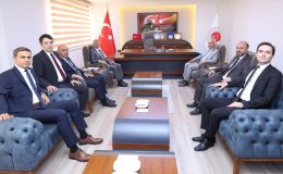 Vali Ünlüer’den Kahramanmaraş İdare ve Vergi Mahkemeleri Başkanlarına Ziyaret