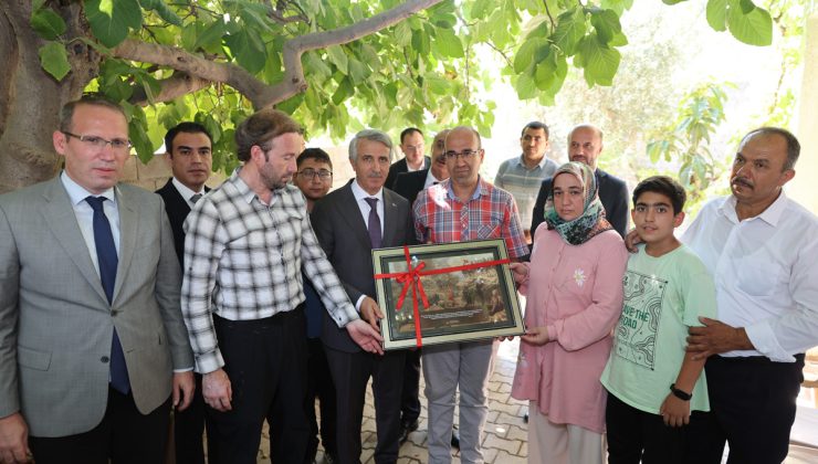 Vali Ünlüer’den 15 Temmuz Şehidimizin Ailesine ve Gazilerimize Ziyaret