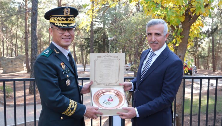 Vali Ünlüer, Kore Cumhuriyeti Heyeti ile Bir Araya Geldi