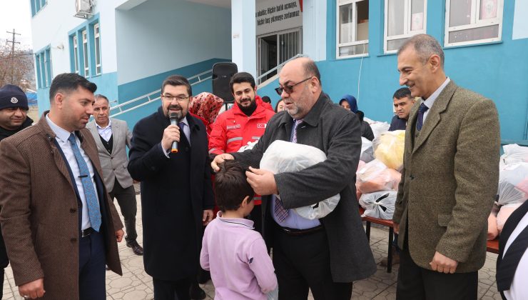DULKADİROĞLU BELEDİYESİ VE KIZILAY’DAN ANLAMLI DESTEK