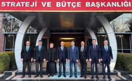 Kahramanmaraş Heyeti, Cumhurbaşkanlığı Strateji ve Bütçe Başkanı Şenel ile Bir Araya Geldi