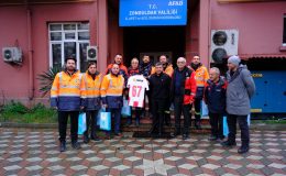 İstiklal Spor Kulüp Başkanı Ahmet Gaffar AKARCA’dan AFAD Zonguldak İl Müdürü Ahmet GÜNGÖR’e ve Madencilere Teşekkür Ziyareti