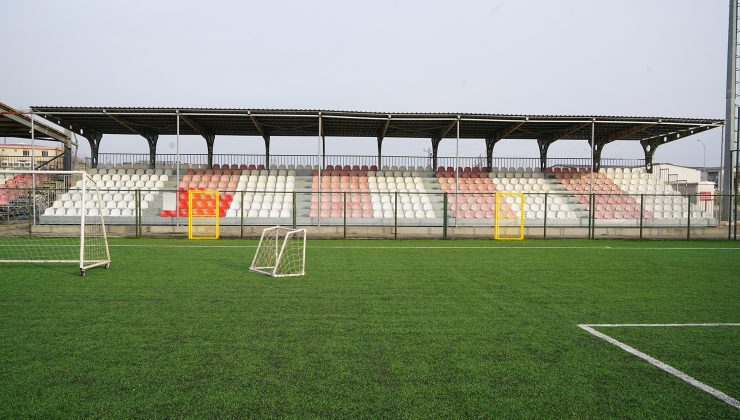 Merkez Futbol Sahasının Tribün Kapasitesi Artırıldı