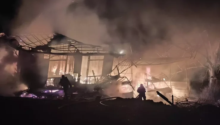 Prefabrik Ev Yangını