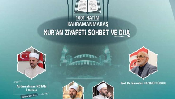 06 ŞUBAT 2023 DEPREMLERİNİN 2. YIL DÖNÜMÜ ANMA PROGRAMI