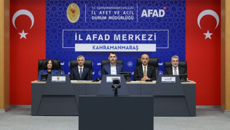 Bakan Kurum ile Şehrin İnşa Süreci Değerlendirildi