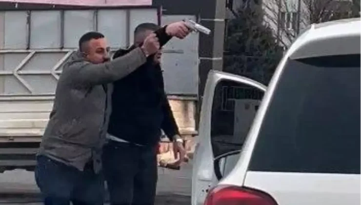 Trafik Kavgası Silahlı Tehdit
