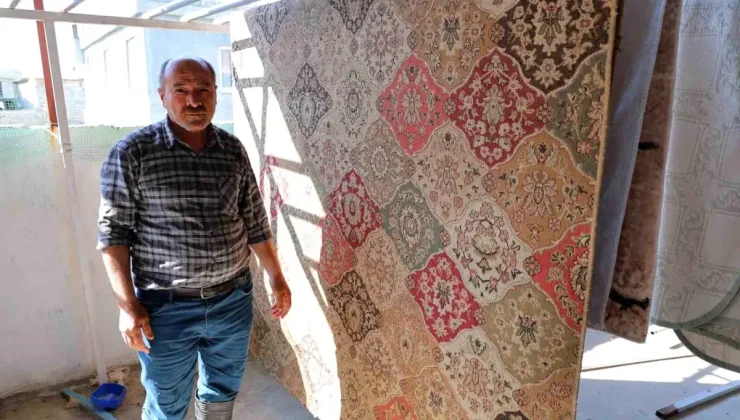 Halılar İhtiyaç Sahiplerine Dağıtıldı