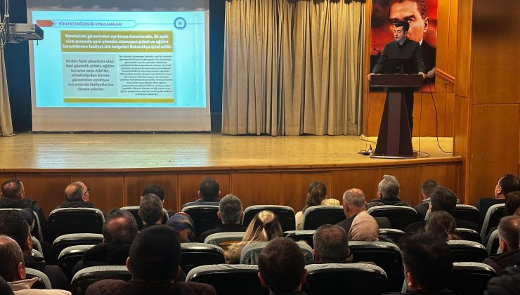KAAN UYGULAMASI KAPSAMINDA EĞİTİM VE BİLGİLENDİRME TOPLANTISI