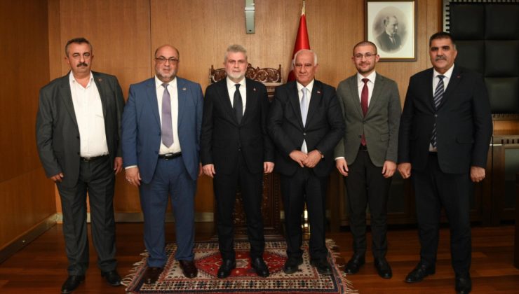 Başkan Görgel, İlçe Belediye Başkanlarıyla Buluştu