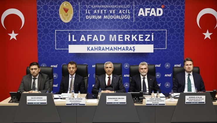 Vali Ünlüer Başkanlığında, Şehrin Altyapı Hizmetleri Değerlendirildi