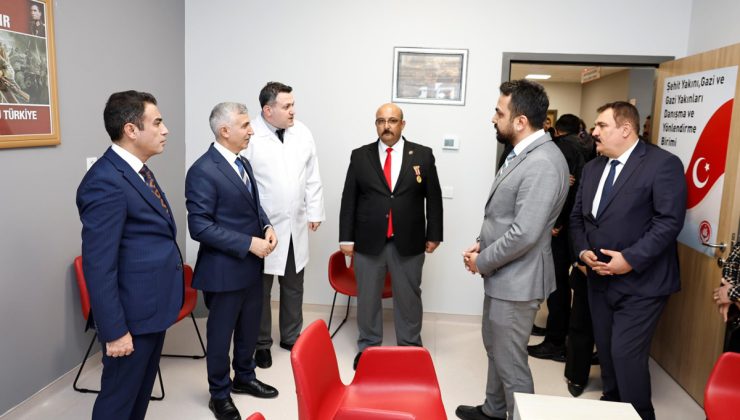 Kahramanmaraş’ta Hastanelerde “Şehit Yakını, Gazi ve Gazi Yakınları Destek Birimi” Kuruldu