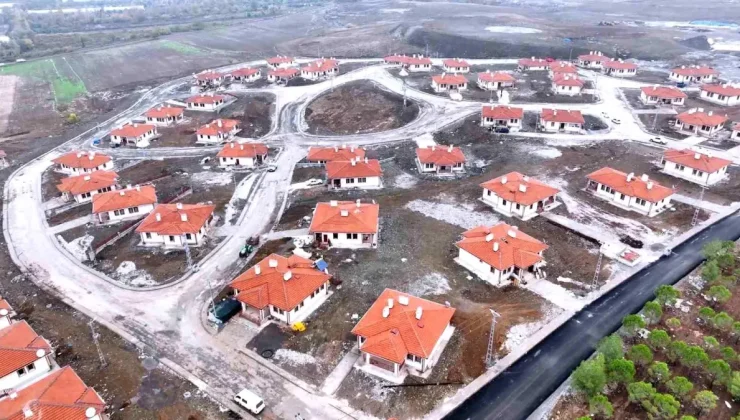 10 Bin Köy Evi Tamamlandı