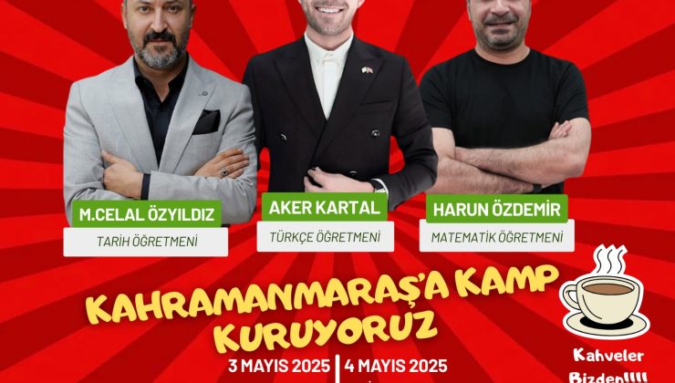 Celal Özyıldız, Aker Kartal ve Harun Özdemir, Onikişubat’a Kamp Kuruyor