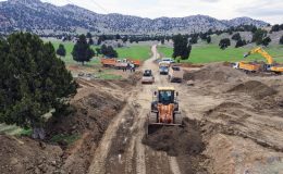 Nurhak’ta Yollar Büyükşehir’le Yenileniyor