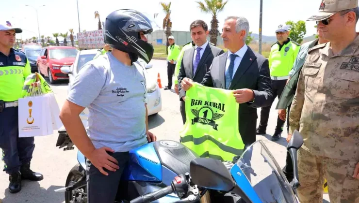 Trafik Denetiminde Hediyeli Uyarılar