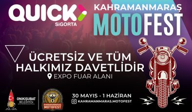 Onikişubat Belediyesi’nin katkılarıyla Kahramanmaraş Motofest Başlıyor