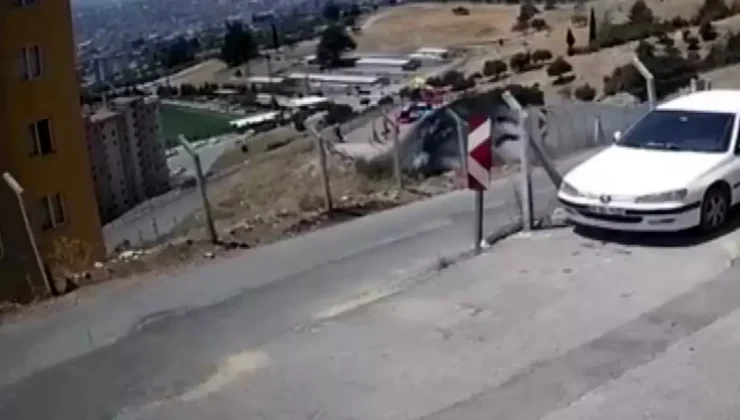 Trafik Kazası: Sürücü Yaralandı
