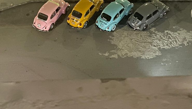 Renkli Vosvos Buluşması İlgi Çekti