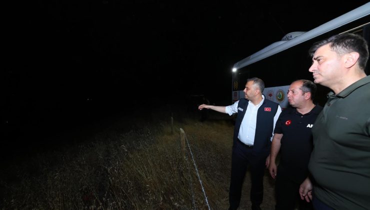 Onikişubat Belediyesi Tüm Birimleriyle Yangın Bölgesinde Teyakkuzda