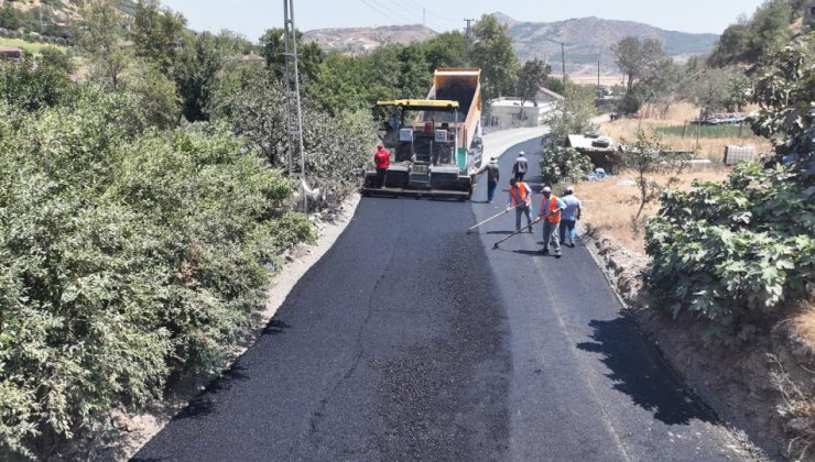 Dönüklü’nün Ana Caddesi Yenileniyor