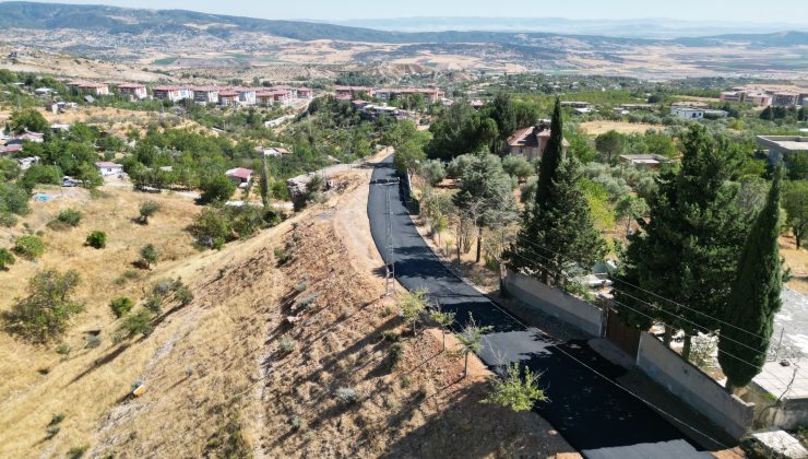 AKYAR MAHALLESİ TOKİ KONUTLARI BAĞLANTI YOLLARI ASFALT KAPLAMA ÇALIŞMALARI TAMAMLANDI