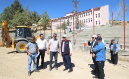 BAYDEMİRLİ SAHASI GÜREŞ FESTİVALİNE HAZIRLANIYOR