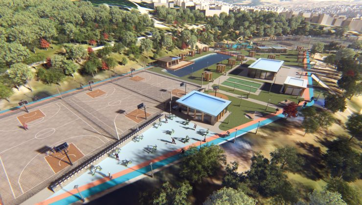 15 Temmuz Spor Vadisi’nde Çalışmalar Hızla Devam Ediyor