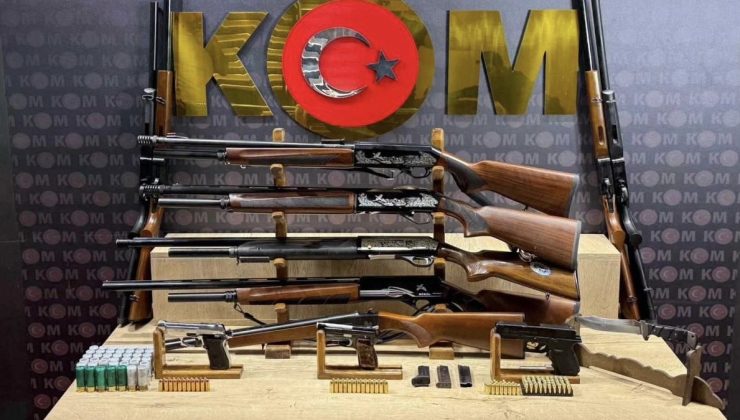 Kahramanmaraş’ta Ruhsatsız Silah Operasyonu: 7 Kişi Tutuklandı