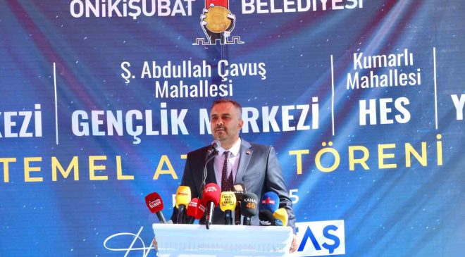 Onikişubat’ta 4 Vizyon Projenin Temeli Atıldı