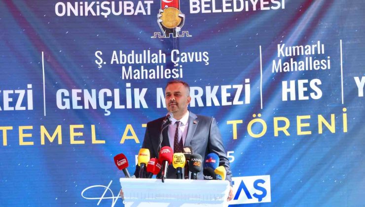 Onikişubat’ta 4 Vizyon Projenin Temeli Atıldı