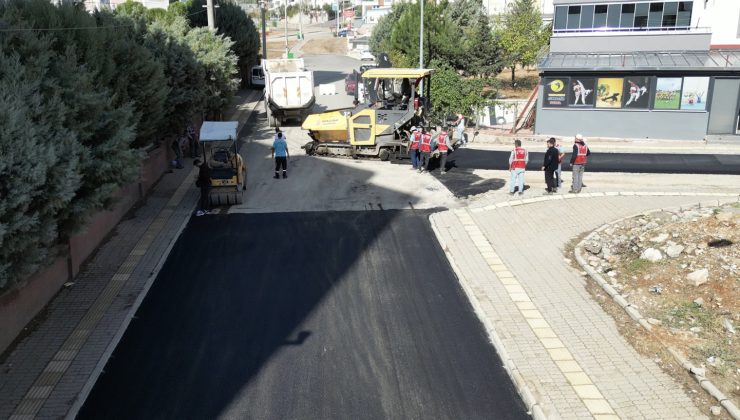 ONİKİŞUBAT BELEDİYESİ’NDEN TAVŞANTEPE’YE 45 MİLYON TL’LİK ASFALT YATIRIMI