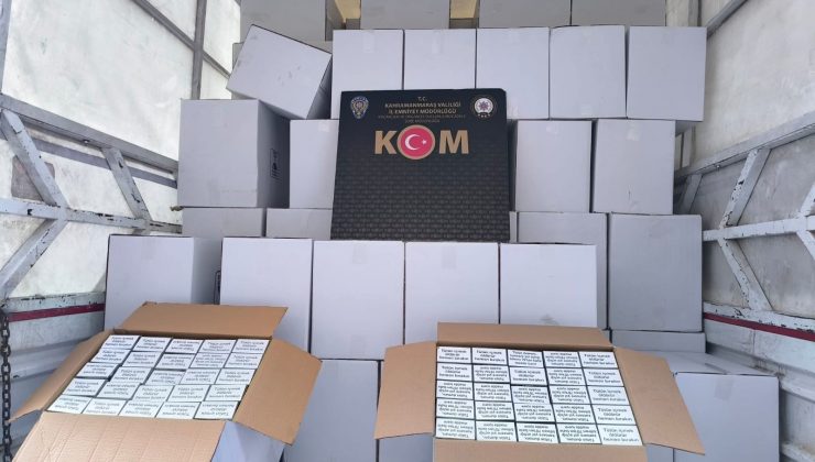 Kahramanmaraş’ta KOM Ekiplerinden Kaçakçılık Operasyonu: 2 Kişi Hakkında İşlem Yapıldı