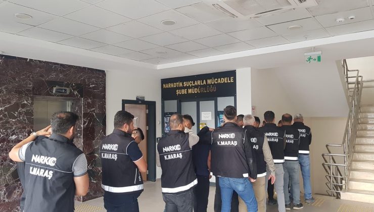 Kahramanmaraş’ta Narkotik Operasyonu: 15 Şüpheli Tutuklandı