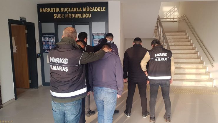 Kahramanmaraş’ta Narkotik Operasyonlarında 7 Kişi Tutuklandı