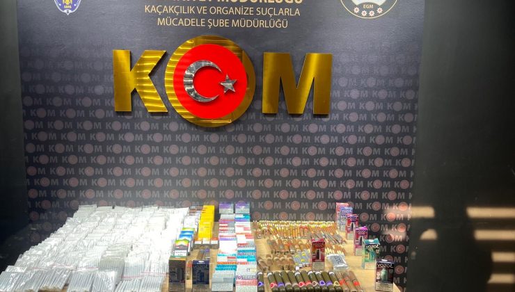 Kahramanmaraş’ta Kaçak Tütün ve Elektronik Sigara Operasyonu