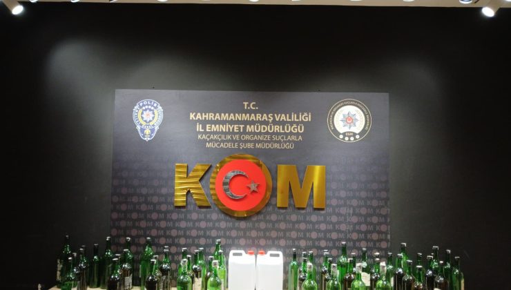 KOM’dan Kaçakçılık Operasyonu: Silah, Sikke ve Sahte Alkol Ele Geçirildi