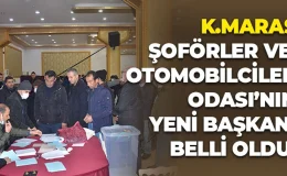 Kahramanmaraş Şoförler ve Otomobilciler Odası Genel Kurulu Gerçekleştirildi