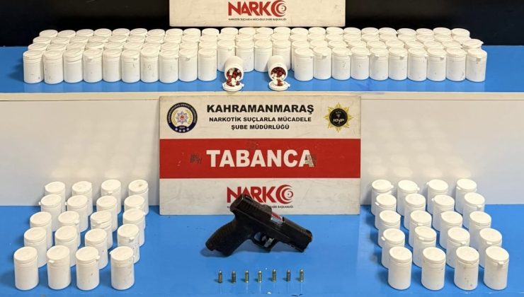 Kahramanmaraş’ta Narkotik Operasyonu: 3 Şüpheli Tutuklandı