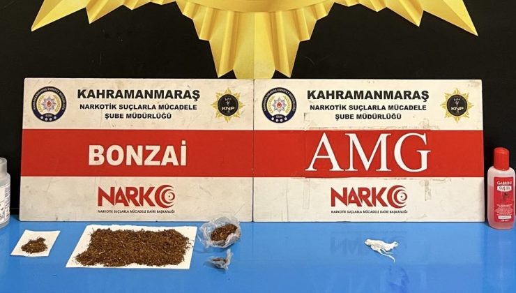 Kahramanmaraş’ta Narkotik Operasyonu: 2 Şüpheli Tutuklandı