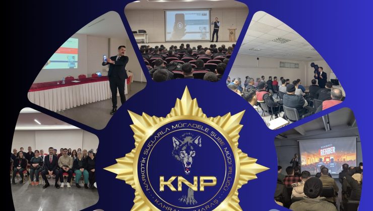 Kahramanmaraş’ta Narkotik Farkındalık Çalışmaları Sürüyor