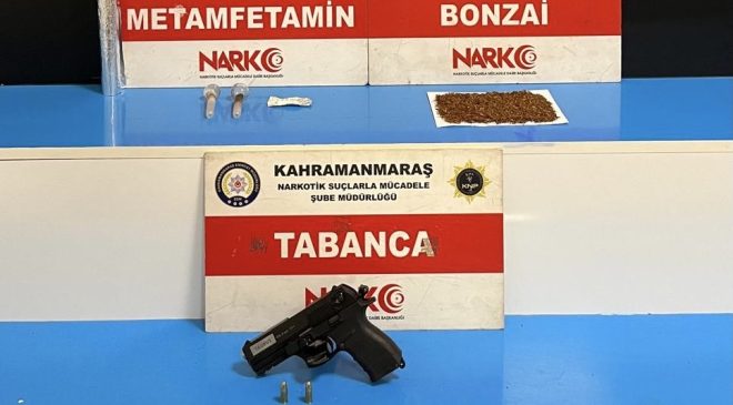 Kahramanmaraş’ta Narkotik Operasyonu: 3 Tutuklama