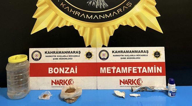 Kahramanmaraş’ta Uyuşturucu Operasyonu: 1 Kişi Tutuklandı