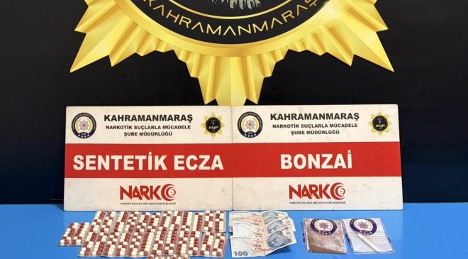Kahramanmaraş’ta Silah ve Uyuşturucu Operasyonu: 2 Tutuklama