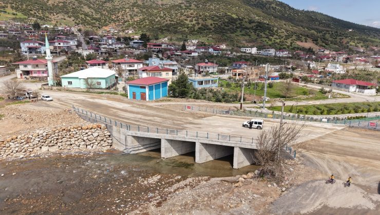 Türkoğlu Şekeroba’ya Modern Köprü: Ulaşımda Güvenlik ve Konfor Artıyor