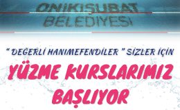 Onikişubat’tan Kadınlara Özel Yüzme Kursu Hamlesi
