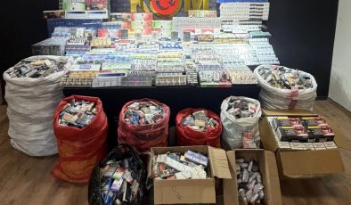 Kahramanmaraş’ta Kaçak Tütün Operasyonu: Binlerce Paket Ele Geçirildi