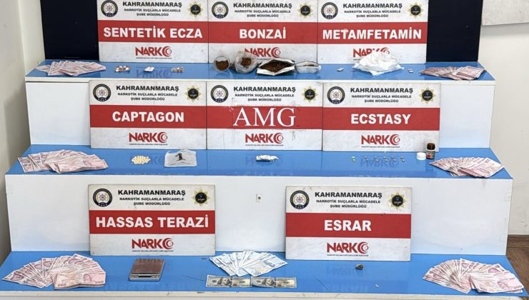 Kahramanmaraş’ta Narkotik Operasyonu: 3 Şüpheli Tutuklandı