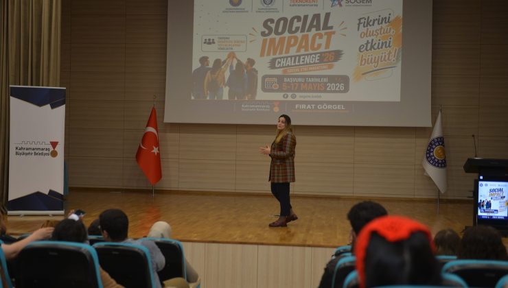 Kahramanmaraş’ta “Sosyal Etki Maratonu’26” Başlıyor: Gençlere Büyük Fırsat